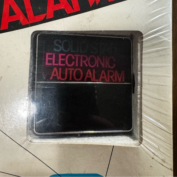 Rare Vintage Solid State Electronic Auto Burglar Alarm Store Display SI-5000 NEW - Picture 2 of 13